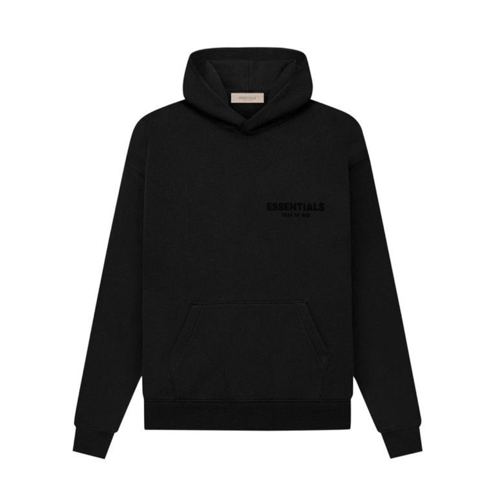 Essentials Fear Of God Black Limo Hoodie S